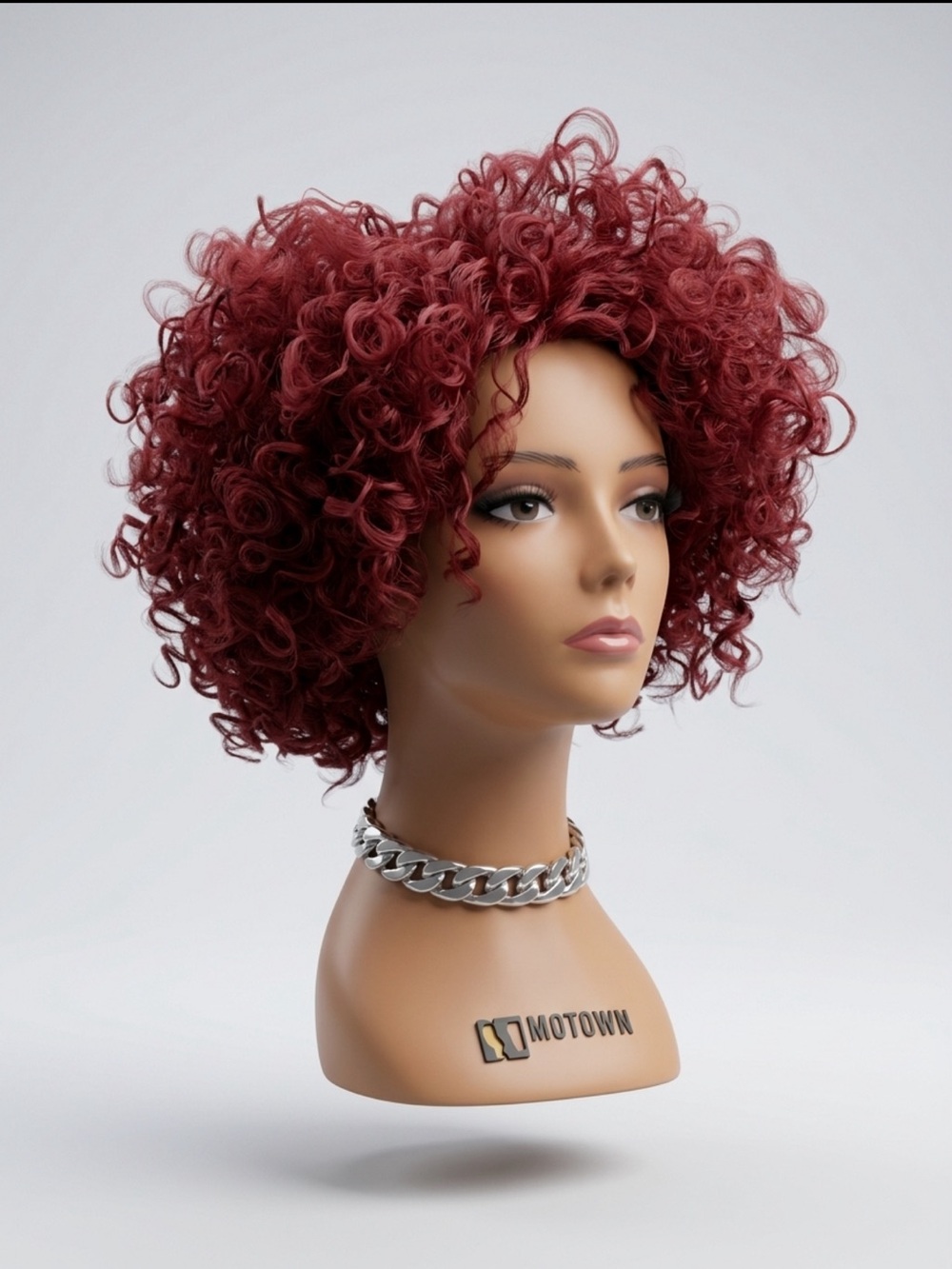 Curly Wig - Bright  Red